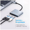 Концентратор ColorWay USB-C 3-in-1 USB 3.0 + HDMI 4K + USB-C PD100W (CW-HUB08) - Image 11