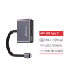 Концентратор ColorWay USB-C 3-in-1 USB 3.0 + HDMI 4K + USB-C PD100W (CW-HUB08) - Image 6