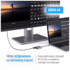 Концентратор ColorWay USB-C 3-in-1 USB 3.0 + HDMI 4K + USB-C PD100W (CW-HUB08) - Image 8