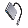 Концентратор ColorWay USB-C 3-in-1 USB 3.0 + HDMI 4K + USB-C PD100W (CW-HUB08) - Image 1