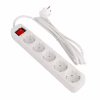 Мережевий фільтр живлення ColorWay CW-PSEA52W, 5 розеток/ 2M white (CW-PSEA52W) - Image 5