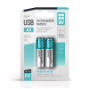 Акумулятор ColorWay AA USB-С 2220 mAh 1.5V (2шт) (Li-Polymer) (CW-UBAA-10) - Image 1