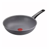 Сковорода Tefal ВОК Hard Stone 28 см, алюміній, бакеліт, сірий (D4561932) - Image 1