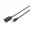Дата кабель USB 2.0 AM/AF 5.0 m active Digitus (DA-70130-4) - Image 1