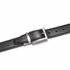Ремінь Semi Line Чоловічий Шкіряний Black/Brown (DAS303128) - Image 2