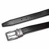 Ремінь Semi Line Чоловічий Шкіряний Black/Brown (DAS303128) - Image 3