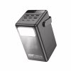 Батарея универсальная HOCO 100000mAh Endure 22.5W PD, QC, LED Lamp, Black (DB03 / 714721) - Image 3