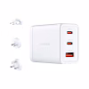 Зарядное устройство D-Link 2xUSB-C + 1xUSB-A 65W GaN white (DCP-651) - Image 1