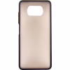 Чохол до мобільного телефона Dengos Matt POCO X3, black (DG-TPU-MATT-68) - Image 1