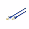 Патч-корд 1м, CAT 6a S-FTP, AWG 26/7, Cu, LSZH, blue Digitus (DK-1644-A-010/B) - Image 1