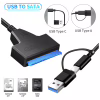 Адаптер USB3.0 Type-A/C HDD 2,5" SATA II/III / SSD Dynamode (DM-AD-SATA-U3) - Image 5