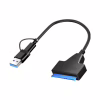 Адаптер USB3.0 Type-A/C HDD 2,5" SATA II/III / SSD Dynamode (DM-AD-SATA-U3) - Image 1