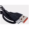 Дата кабель USB 2.0 AM to Micro 5P 1.0m 2.4A silicone black Denmen (DM-D01V-BK) - Image 3
