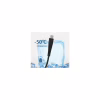 Дата кабель USB 2.0 AM to USB-C 1.0m 2.4A silicone black Denmen (DM-D42T-BK) - Image 5