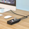 Концентратор Dynamode 5 ports USB3.0 to 4*USB3.0+2.4А Power Adapter 2.5A/12V (DM-UH-P405-G) - Image 5