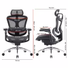 Офисное кресло Sihoo DORO C300 Pro Mesh Black (DORO-C300-PRO-M101) - Image 12