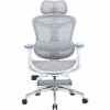 Офісне крісло Sihoo Крісло офісне з підставкою для ніг Sihoo DORO C300L Mesh White with foo (DORO-C300L-A3-102-JT) - Image 1