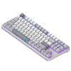 Клавіатура Dark Project ALU87 Daylight ABS RGB Mech G3MS Zircon White/Grey (DPKB_DAYLIGHT_87_ANSI_UA) - Image 3