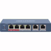 Коммутатор сетевой Hikvision DS-3E0106HP-E - Image 1