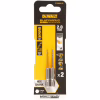 Сверло DeWALT по металлу EXTREME IMPACT Black & Gold, HSS-G, 2 х 55 х 11,6 мм, 2 шт. (DT20600) - Image 1