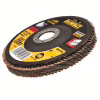 Круг зачистний DeWALT пелюстковий INOX Extreme, метал, 125x22.23 мм, G 80 мкм (DT30622) - Image 1