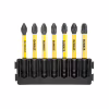 Набор бит DeWALT в касете для Tough Case, FlexTorq, L=57 мм, Рh1,Рh2-2шт,Рz1,Рz2-2шт.Рz3 (DT70819) - Image 1