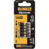 Набор бит DeWALT IMPACT TORSION, ударные, Pozidriv, Pz2, L=25 мм, 5 шт (DT7387T) - Image 1