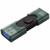 USB флеш накопичувач Kingston 256GB DataTraveler Duo USB 3.2 / Type-C Black/Green (DTDEG2/256GB) - Image 3