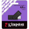 USB флеш накопичувач Kingston 64GB DataTraveler Exodia S Black USB 3.2 (DTXS/64GB) - Image 3