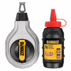 Шнур розміточний DeWALT 30м, в комплекті крейдяний порошок. (DWHT47408-0) - Image 1