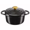 Кастрюля Tefal Air, з кришкою, 3.1л, алюміній, чорний (E2554404) - Image 1