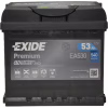 Акумулятор автомобільний EXIDE PREMIUM 53A (EA530) - Image 1
