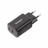 Зарядное устройство Essager 1xUSB + 1xUSB-C PD30W black (ECTPQS-ZTB01) - Image 1