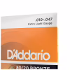 Струни для гітари D'Addario Bronze 80/20 Extra Light (10-47) (EJ10) - Image 4