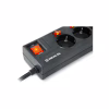 Сетевой фильтр питания REAL-EL RS-6 EXTRA 1.8m, black (EL122300001) - Image 4