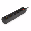 Мережевий фільтр живлення REAL-EL RS-Protect M 1.8m, black (EL122300026) - Image 4