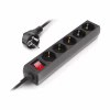 Мережевий фільтр живлення REAL-EL RS-Protect M 1.8m, black (EL122300026) - Image 5