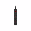 Мережевий фільтр живлення REAL-EL RS-PROTECT M 10m, black (EL122300037) - Image 1