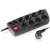 Сетевой фильтр питания REAL-EL REAL-EL RS-10 Protect, 1.8m, black (EL122300038) - Image 5