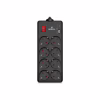 Сетевой фильтр питания REAL-EL RS-PROTECT 805 3m, black (EL122300043) - Image 1