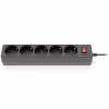 Сетевой фильтр питания REAL-EL RS-Protect 505, 1.8m, black (EL122300044) - Image 6