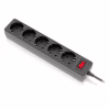 Сетевой фильтр питания REAL-EL RS-Protect 505, 5m, black (EL122300046) - Image 4
