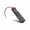 Мережевий подовжувач REAL-EL RS-3 USB CHARGE 1.8m, black (EL122500001) - Image 8