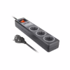 Мережевий подовжувач REAL-EL RS-3 USB CHARGE 1.8m, black (EL122500001) - Image 9
