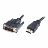 Кабель мультимедийный HDMI M to DVI M 1.8m 18+1pin REAL-EL (EL123500013) - Image 2