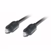 Кабель мультимедийный Optical Toslink 1.0m black REAL-EL (EL123500036) - Image 1