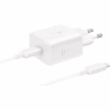 Зарядное устройство Samsung USB-C 45W + cable USB-C to USB-C white (EP-T4511XWEGEU) - Image 1