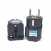 Переходник US/UK/AU to EU Dynamode (EU Adapter black) - Image 4