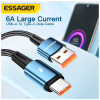 Дата кабель USB 2.0 AM to USB-C 2.0m 120W black Essager (EXC120-CGA01-P) - Image 3