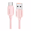 Дата кабель USB 2.0 AM to USB-C 1.0m 100W pink Essager (EXC7A-WL04-P) - Image 1